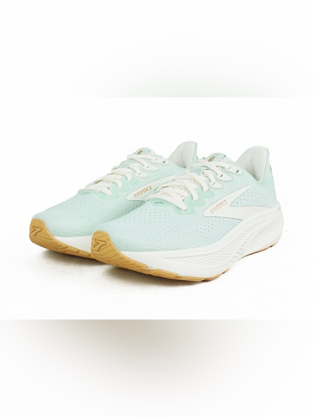 Brooks Women's Ghost 17 Sneakers in Honeydew/Coconut [1204311B370] Size 11